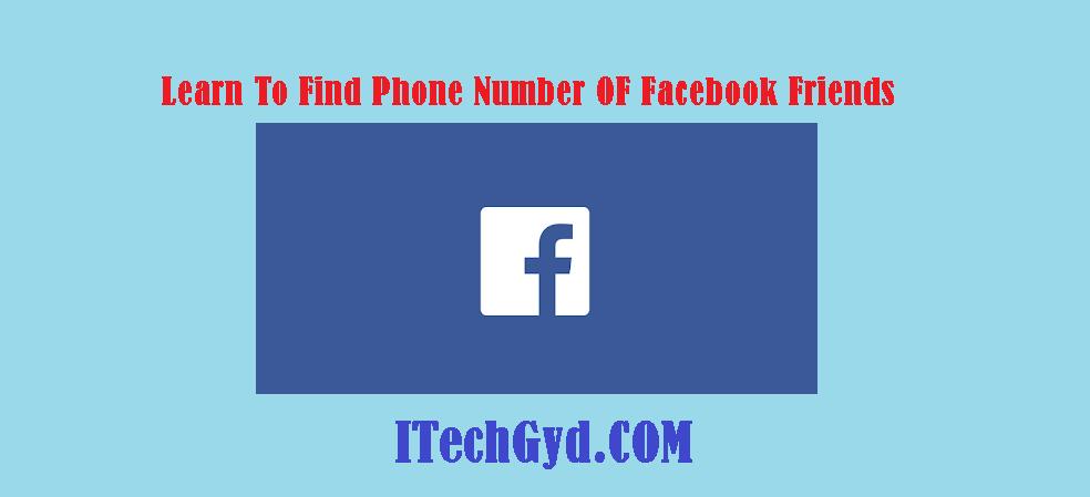 find phone number of facebook friends