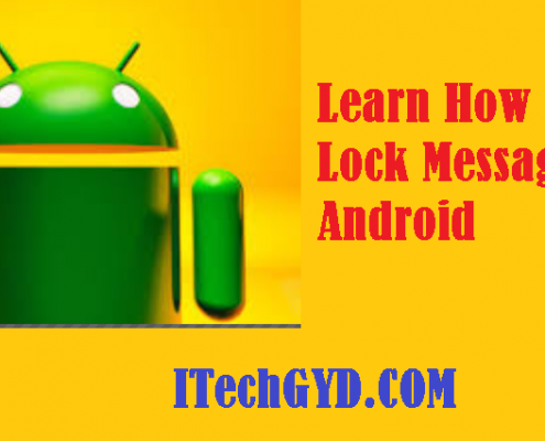 how to lock messages in android