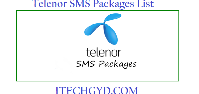 telenor sms packages