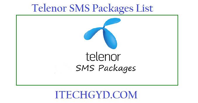 telenor sms packages
