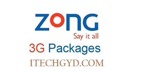 zong 3g packages