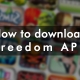 How-to-download-freedom-apk